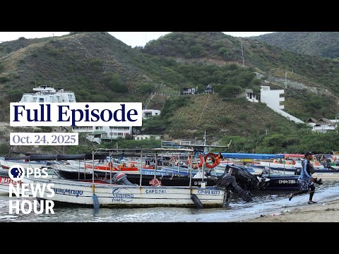 PBS News Hour West live episode, Oct. 24, 2025