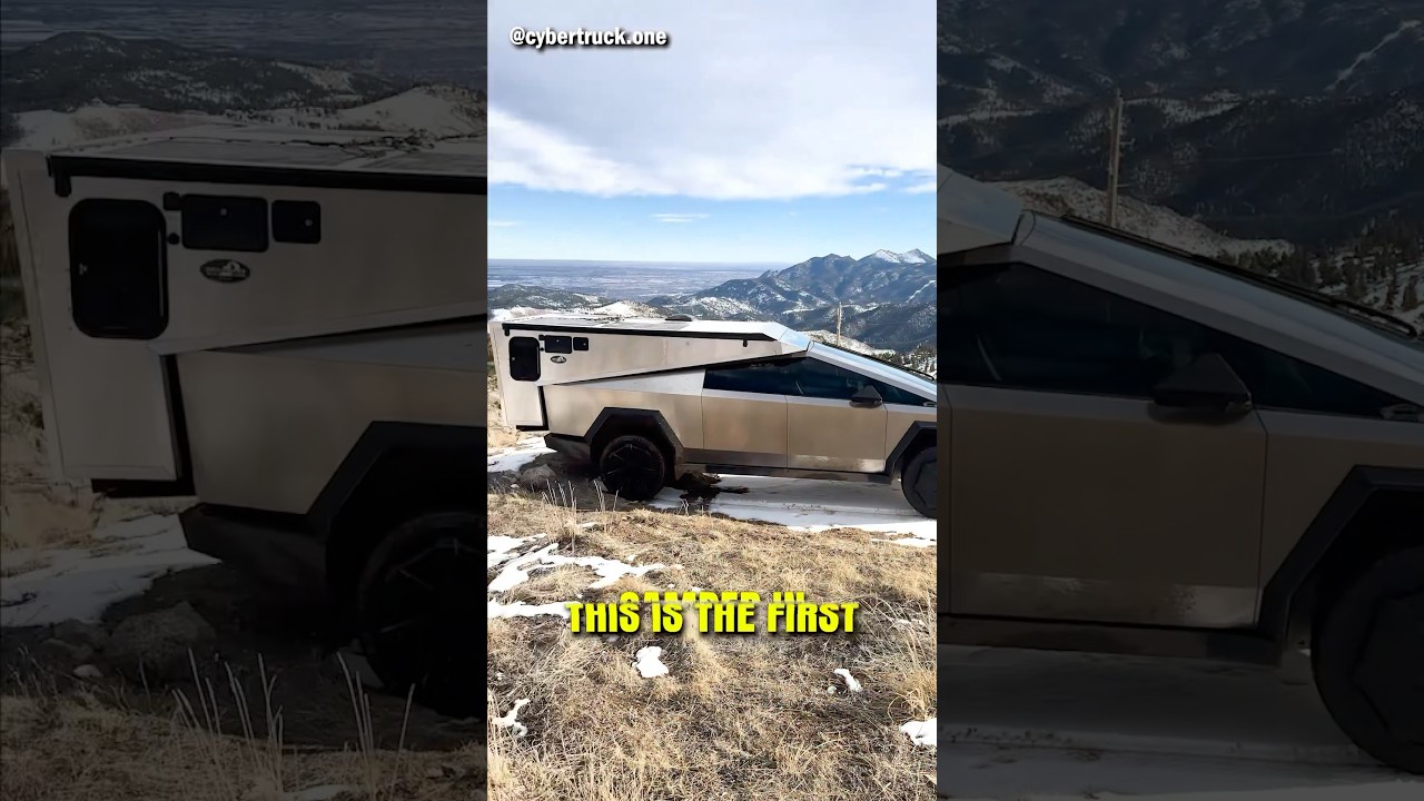 Insane Cyber Truck Camper!