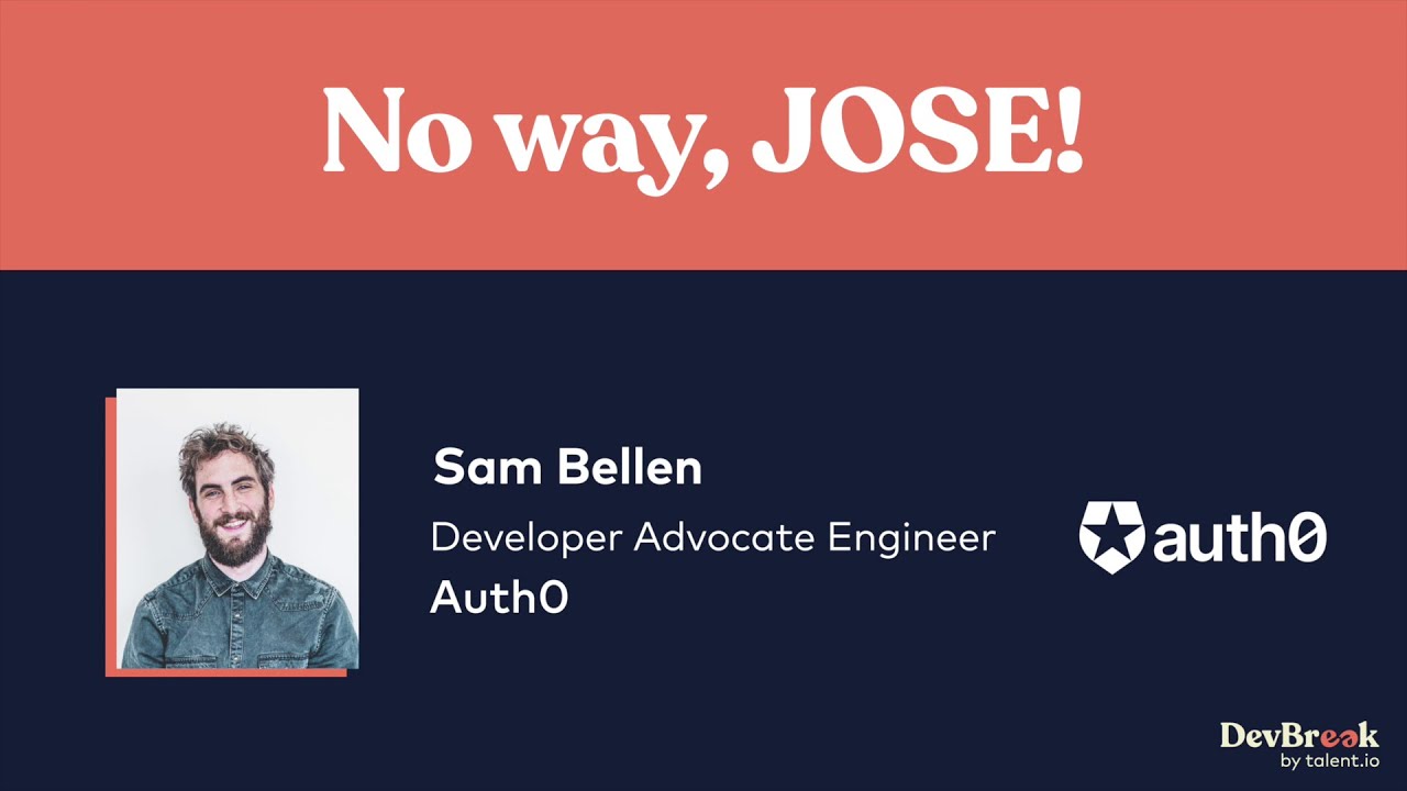 Cryptography Made Simple with Sam Bellen at DevBreak 2021 🔐