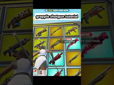 How to get the grapple shotgun in 1v1 with every gun