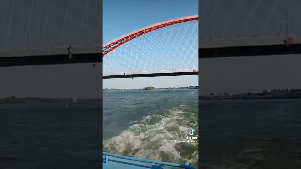Обзор Бугринского моста и теплоходной прогулки 🚤