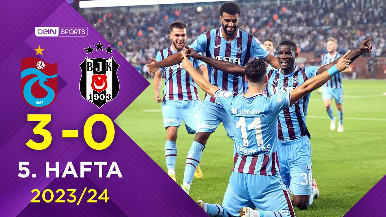 Trabzonspor Fırça Attı: Beşiktaş'ı 3-0 Yenerek 266 Gün Sonra Güçlü Dönüş 🏆