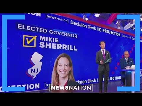 Mikie Sherrill projected to win New Jersey’s governor race | NewsNation