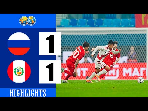 Rusia vs Perú 1-1 Resumen | Partidos Amistosos Internacionales 2025/26