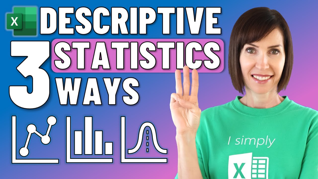 Master Excel Data Analysis: 3 Essential Descriptive Statistics Techniques ๐