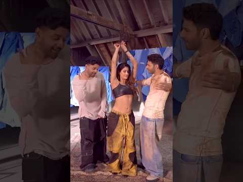 💣 PERFECT TEAM! #janhvikapoor #varundhawan & #gururandhawa shake a leg on #perfect #shorts