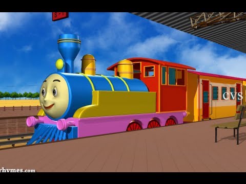 Chuk Chuk Railu: 3D Telugu Rhymes for Kids 🚆