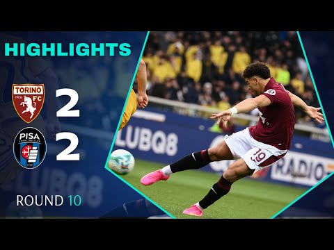 Torino - Pisa | 2-2 | Highlights | Serie A 2025-26 | torino pisa