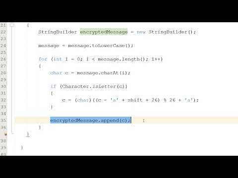 How to Encrypt Data Using Caesar Cipher in Java (Simple)