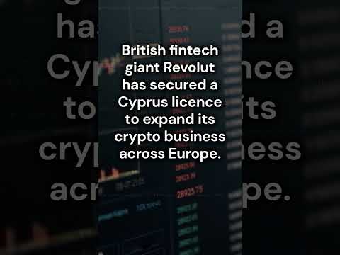 UK fintech Revolut wins crypto licence in Cyprus – new era #economy #cryptocurrency #bitcoin #news