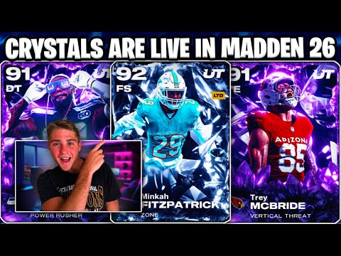 Crystals Release 3 Now Live with New Step Up Offers and Madden 26 Updates