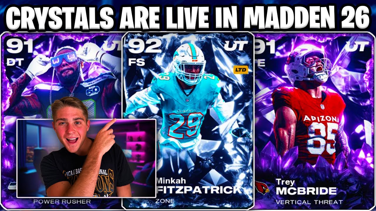 Crystals Release 3 Now Live with New Step Up Offers and Madden 26 Updates