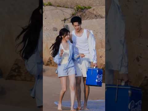 #zhaolusi and #dylanwang shooting in Sanya #shorts #cdrama #kdrama #foryou