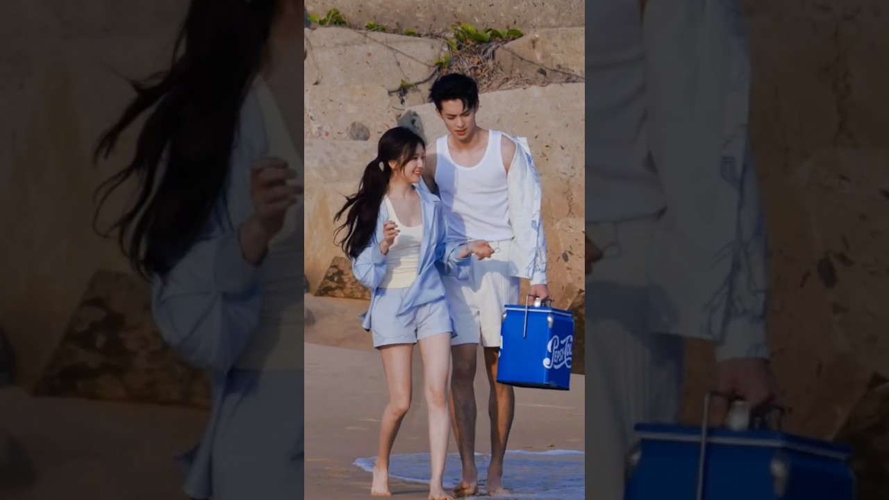 🔥 Zhao Lusi & Dylan Wang's Sanya Shooting Sparks Excitement! #Shorts