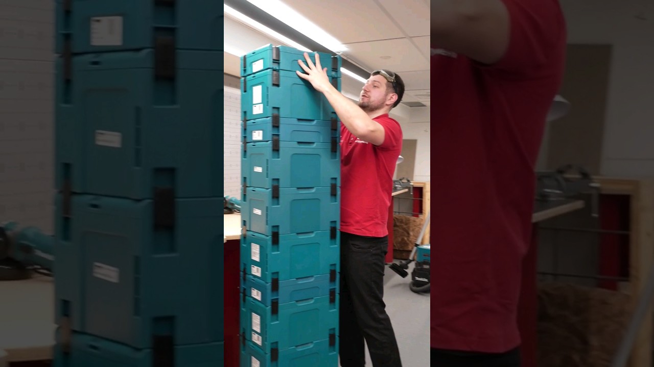 🔋 Практичный энергетический чемодан для аккумуляторов и зарядных устройств DIY