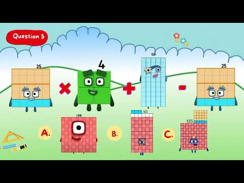 Numberblocks maths quiz | learn to count @Educationalcorner110