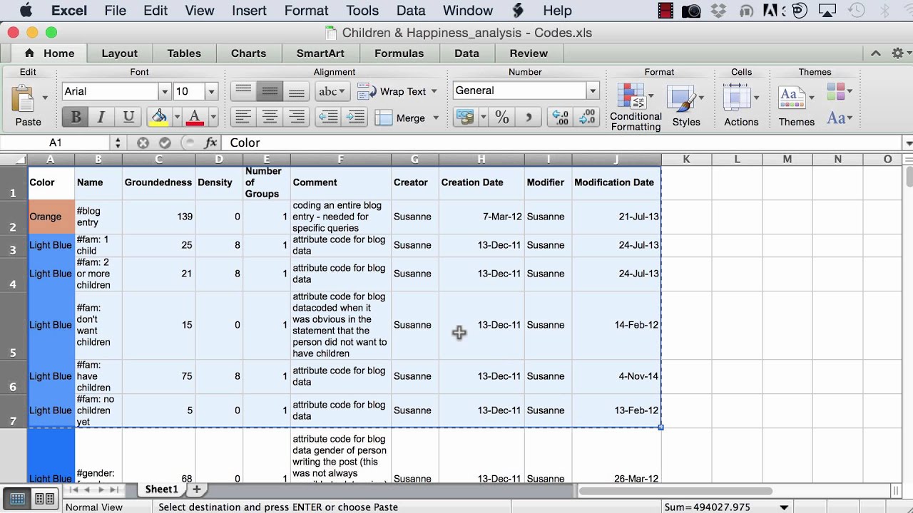 Creating Codebook Outputs in ATLAS.ti for Mac