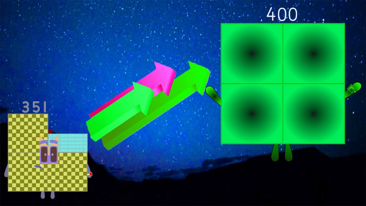 UncannyBlock Band Giga: Numbers 351-400 🎶