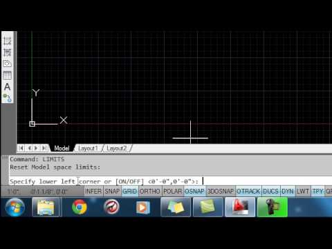 Set Limits in AutoCAD 2012 🖥️