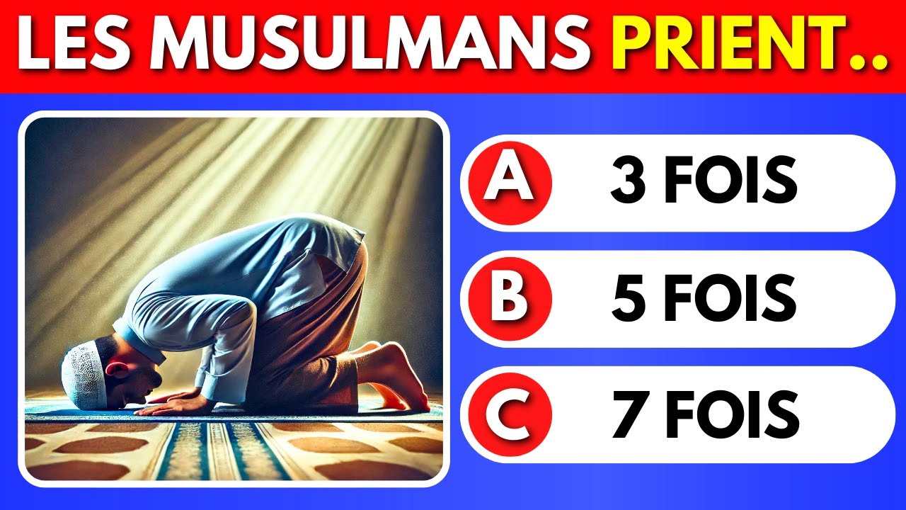 Quiz Islamique en Français : 50 Questions pour Tester Vos Connaissances 🌙
