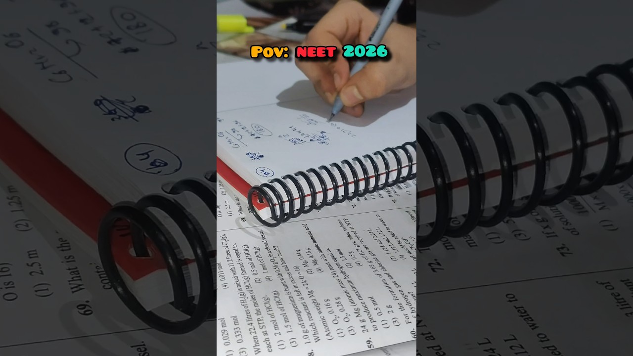 POV: Neet 2026 #neetmotivation #NEET #studymotivation #boards #jee #aspirantlife