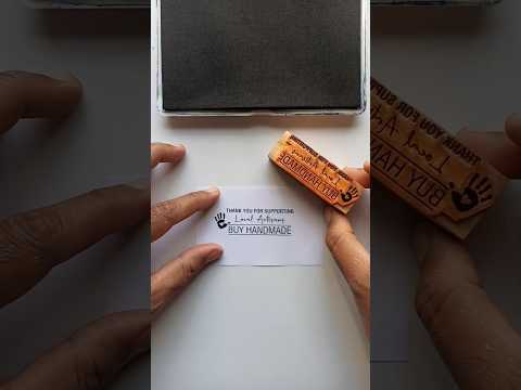 Buy handmade Custom stamp for small business