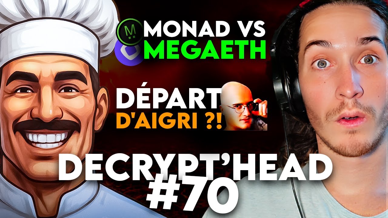 Départ d'Aigri et Gros Lancement à Venir 🚀 | Decrypt'heads #70 avec CryptoGourmet