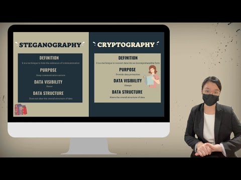 Steganography : A series of cryptic letters