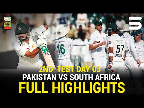 Full Highlights | Pakistan vs South Africa Test Series 2025 | 2nd Test Day 3 | PCB | M3U1K