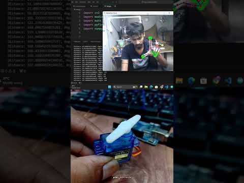 Arduino Python OpenCV Projectsβ‘ | #shorts #python #arduino #electronics