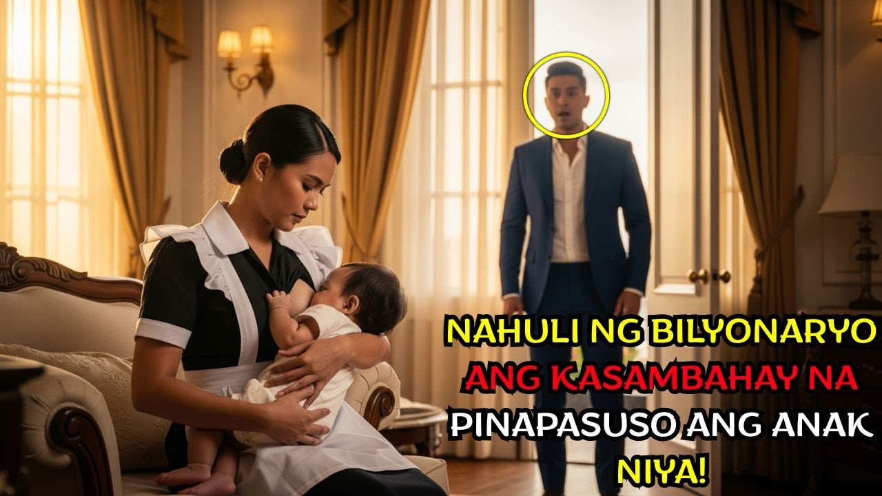 Bilyonaryo, Nagulat Nang Mahuli Ang Kasambahay Na Pinapasuso Ang Kanyang Anak 🍼