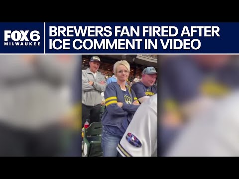 Brewers fan fired after ICE comment to Dodgers fan | FOX6 News Milwaukee