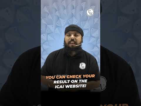 ICAI CA Foundation Result Out 💥#Shorts #PhysicsWallah