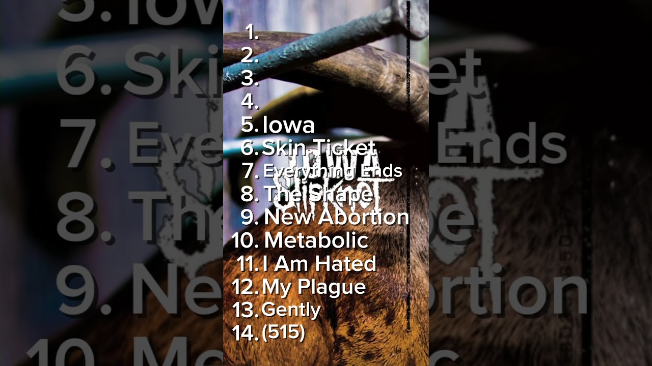 Iowa by Slipknot: Album Ranked Worst to Best 🎶