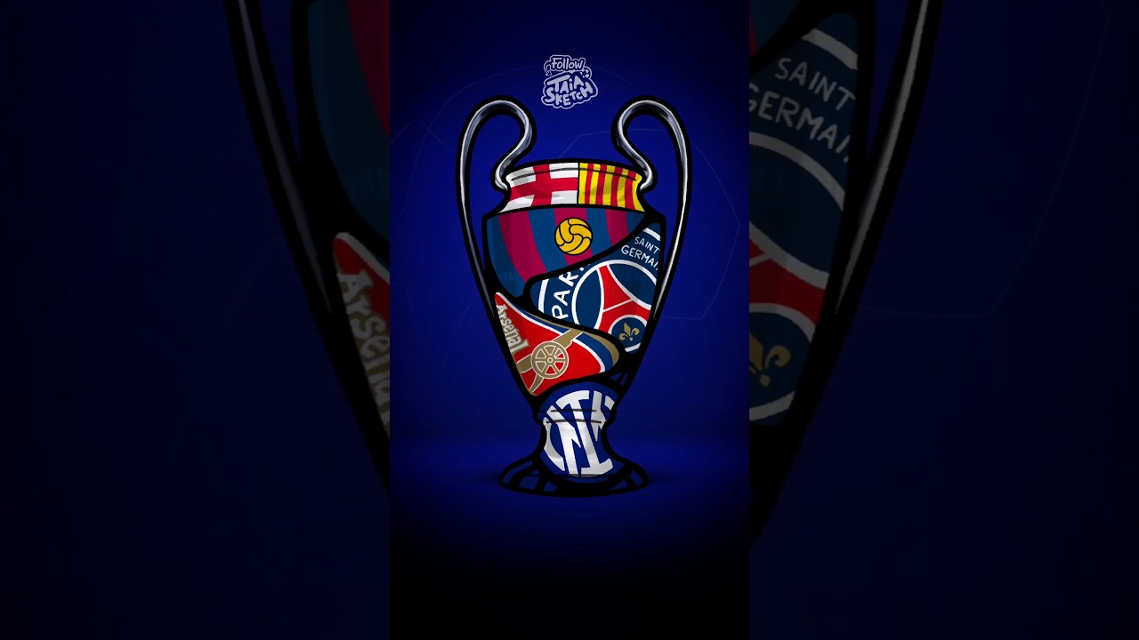 2025 UCL Semi-finals Set! ⚽️