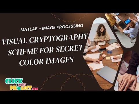 Matlab Project Visual cryptography scheme for secret color images with color QR code-ClickMyProject