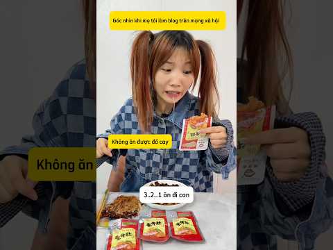 Góc nhìn khi mẹ tôi làm blog #shorts