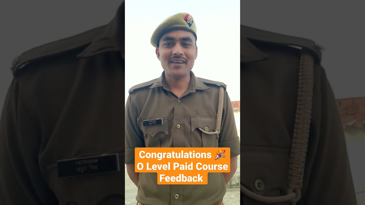 O Level Paid Course Feedback 📝