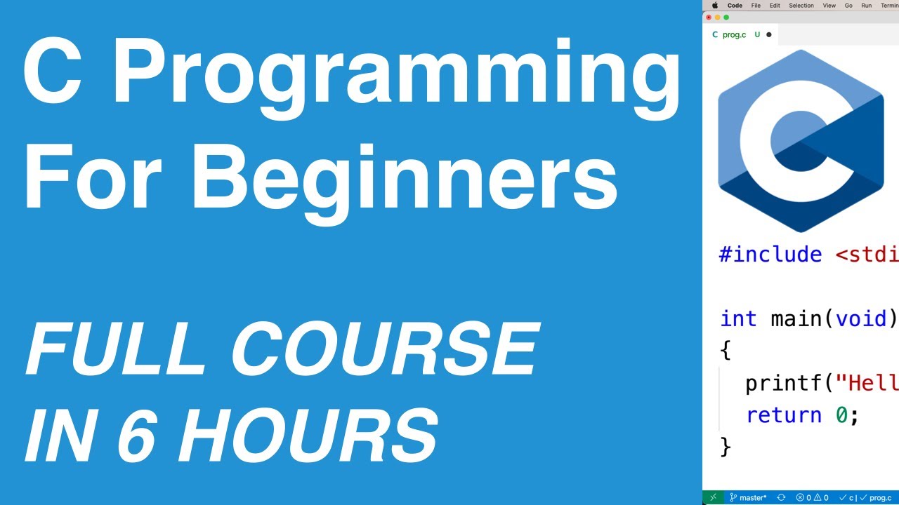 Learn C Programming from Scratch: Complete Beginner's Course 🖥️