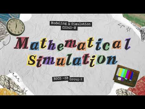 Mathematical Simulation Explained Group 2 | Bayesian Theorem, FCFS Cryptography & Internet Traffic