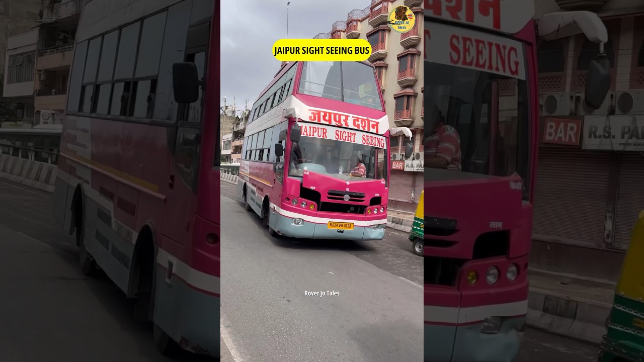 Jaipur City Tour Bus 🚍 | Sightseeing in Jaipur