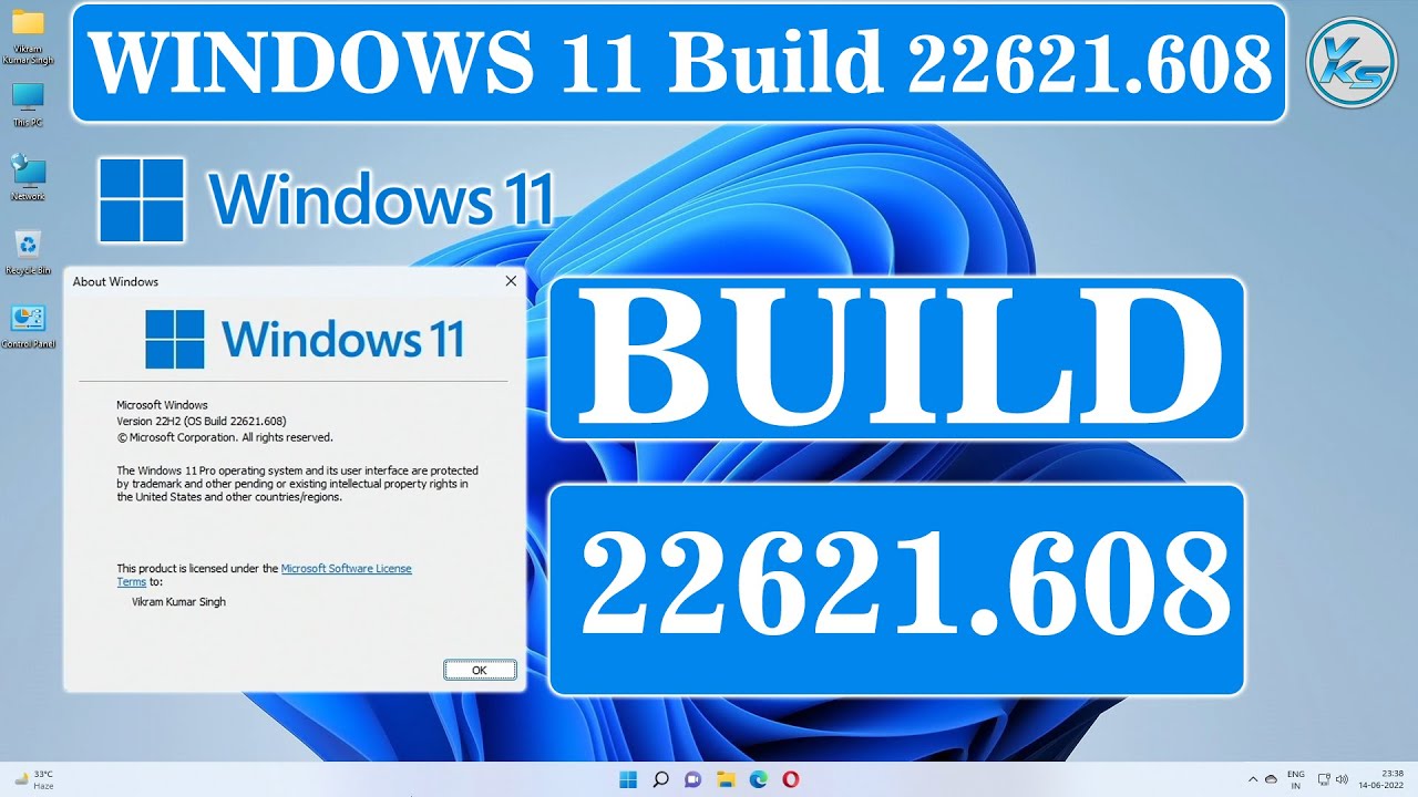 Windows 11 22H2 Update 22621.608 Released ✅