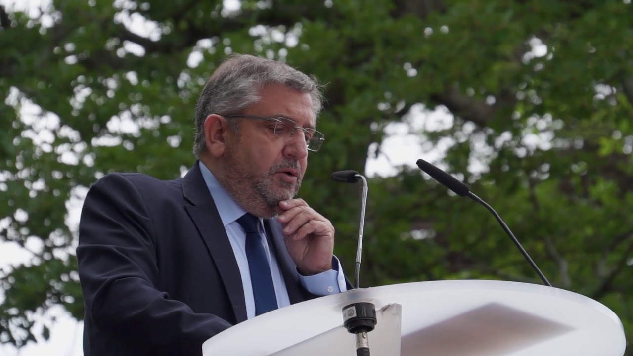 Discours de Marc Savasta lors de la pose de la première pierre du CIRM 🏗️