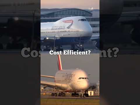 Airbus A380 VS Boeing747 #aviation #plane #avgeeks #a380 #747