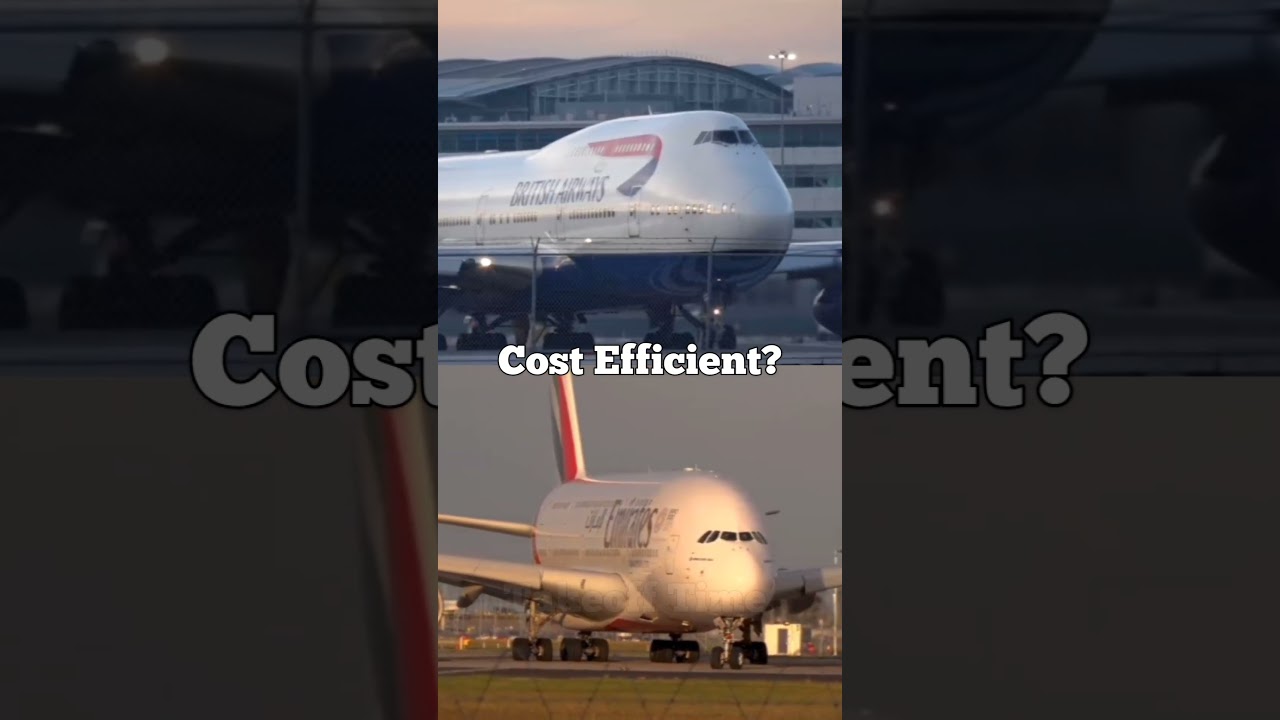 Comparison of Airbus A380 and Boeing 747