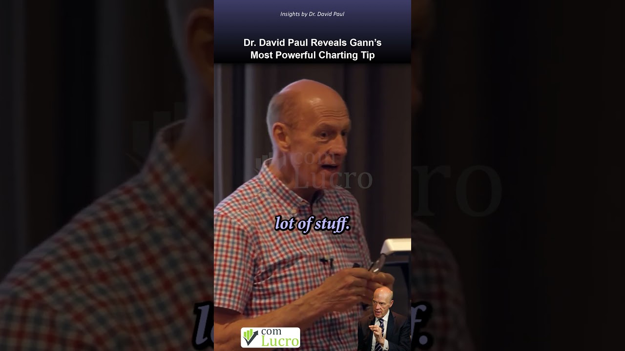 Unlock Gann’s Secret to Mastering Market Charts 📈 with Dr. David Paul