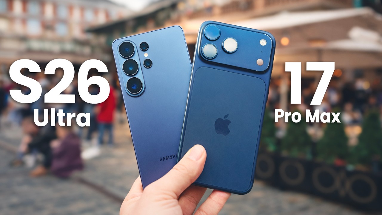 Galaxy S26 Ultra vs iPhone 17 Pro Max Camera Showdown 📸