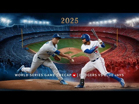 “Dodgers vs Blue Jays | World Series 2025 Game 5 Highlights & Epic Final Moments”