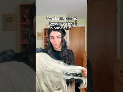 The history of blonde hair in the Roman Empire #history #art