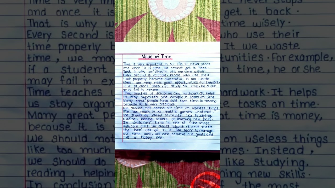 Importance of Time: A Short Essay ⏱️